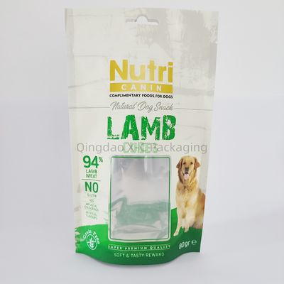 kaufen Hundefutter Stand-up-Taschen mit Fenster für die Verpackung wieder verschließbare Reißverschluss online manufacture