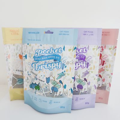kaufen Hot Seal Stehen Sie auf Tasche recycelbare Ziplock Haustierfutterbeutel Großhandel mit BRC online manufacture