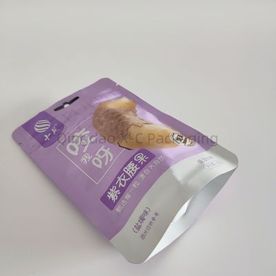kaufen Custom Mylar Ziplock Stand Up Bag Lebensmittelverpackung Kunststoff Reißverschluss für Nüsse Snack online manufacture