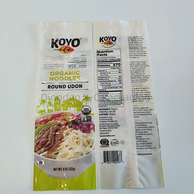 kaufen Flexible Rückenverschlussbeutel Snack-Lebensmittel leicht zu trennen Feuchtigkeitsdichtes Kunststoffkissen Mylar-Tasche online manufacture