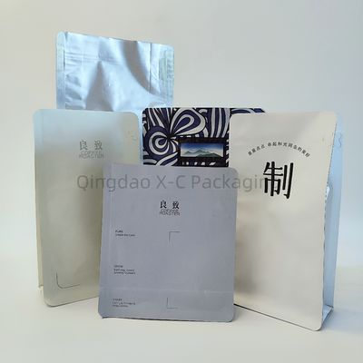 kaufen Zusammengestellte wiederverwendbare 8-seitige Dichtungsbeutel für Kaffee-Lebensmittel-Speicher online manufacture