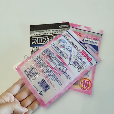 kaufen Lebensmittel 3 Seiten Siegel Taschen kundenspezifische Zähne Aligner Tasche Verpackung Flat Ziplock wiederverwendbarer Beutel online manufacture