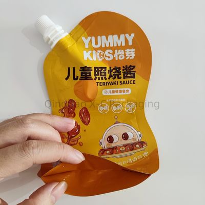 kaufen Flexible Heat Seal Top Ausguss Stehbeutel, Ausguss Flüssigkeit Stehbeutel OEM online manufacture