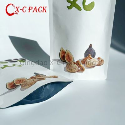 kaufen Stand Up Zipper Braun Kraftpapier wiederverschließbar Ziplock Wärmeverschließbar Lebensmittellager Doypack Verpackung Taschen online manufacture