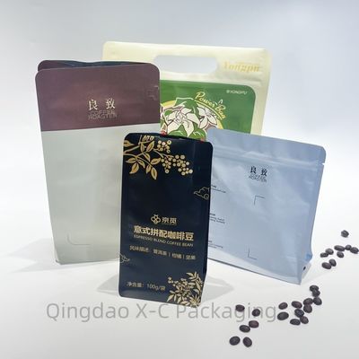 kaufen Nachhaltige Kaffeepakete matte Oberfläche flacher Boden online manufacture