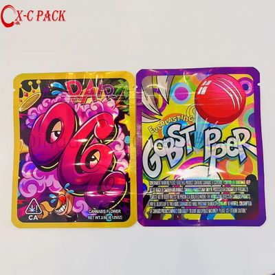 kaufen 3.5g 7g 14g 28g Custom Geruchsschutz Druckkarton Cali Pack Cookie Verpackung Gummi 1 Oz Mylar Tasche online manufacture