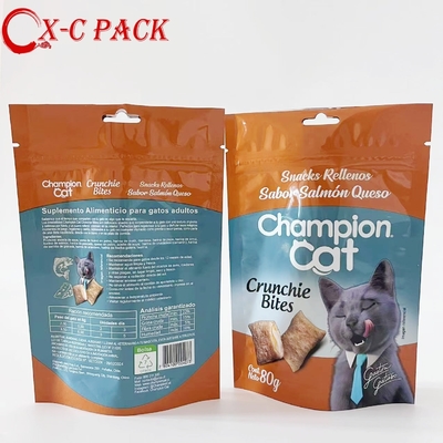 kaufen Kostenlose Muster Individuell angefertigte wiederverschließbare Zip-Lock-Beutel für Hunde, Schildkröten, Katzen, Leckerlis, Snacks, Verpackung, Tiernahrung, Verpackungsbeutel online manufacture