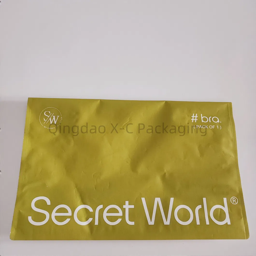 Nicht gewebte Reißverschluss Kleine schwarze Hosen Booty Hosen Reißverschluss Tasche Handtuch Unterwäsche Leggings Kleidung Tasche 4