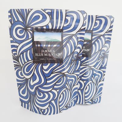 Custom Plastic Stand Up Ziplock Taschen Tasche für Lebensmittelverpackungen 10 Farben