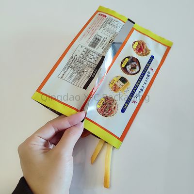 Laminate Back Seal Verpackungstüte Kunststoffkissen für Snacks