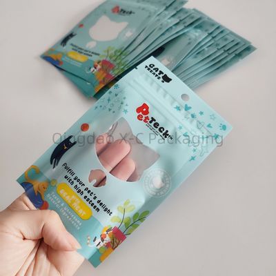 OEM wiederverwendbare gedruckte Lebensmittelverpackungstüten Flexible Compound mit Reißverschluss