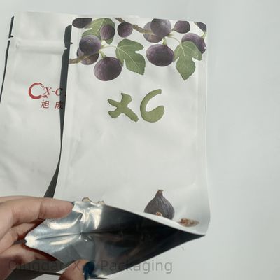 Recycelbare, kundenspezifische, durchsichtige, aus Kunststoff gefertigte Reißverschluss-Ständer-Barriere-Tasche für Aufsteh-Reißverschluss-Tasche