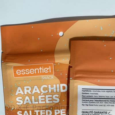Anpassen Stand Up Tasche Flat Bottom wieder verschließbar Pet Food Verpackung Heizdichtung Verschluss für 15Kg Seite Gusset Tasche