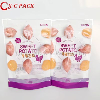 500 PCS 1000 PCS Low MOQ Reißverschluss Lebensmittelverpackung Custom Digital Printing Stand Up Pouch Verpackung